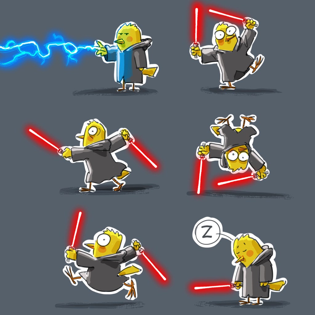 Diventa un pennuto Sith in sole dieci&nbsp;lezioni